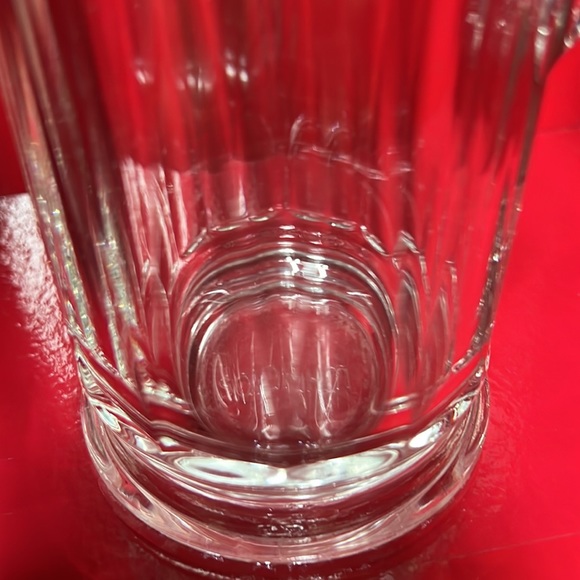 German Beer Glass Heavy Schultheiss Glass - Picture 8 of 8